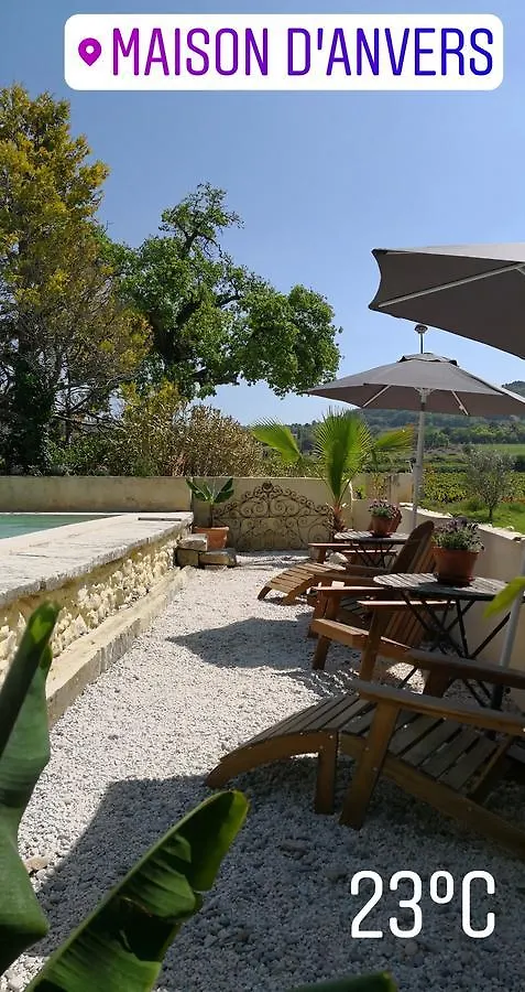 Bed & Breakfast Maison D'Anvers Valreas